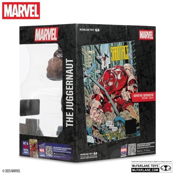 McFarlane Marvel The Juggernaut 1:10th Gold Label Posed Figure Statue Figurine - Picture 8 of 8